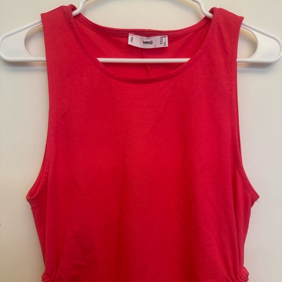 Mango side slit midi tank dress S - Picture 10 of 11
